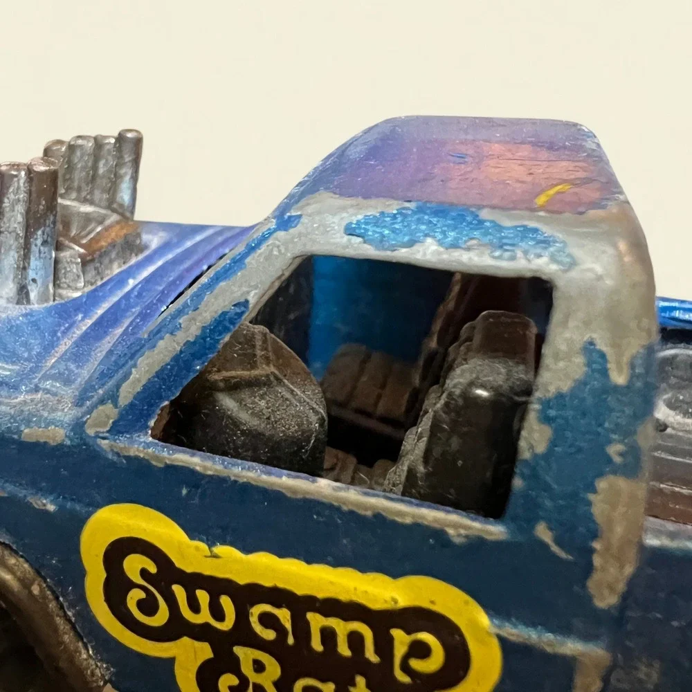 SWAMP RAT Custom Ford F-150 Monster Truck‎ Tootsietoy Blue Diecast Toy Vehicle